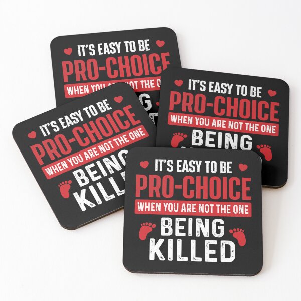 Item preview, It's Easy To Be Pro-Choice - Unborn Pro-Life Anti-Abortion T-Shirt designed and sold by MorellCulit.