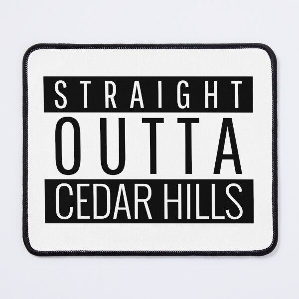 Item preview, Straight Outta Cedar Hills Utah  designed and sold by Teelogic.