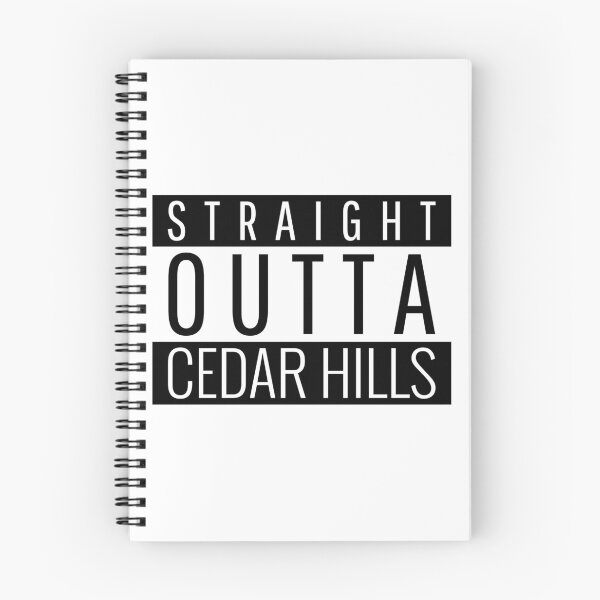 Item preview, Straight Outta Cedar Hills Utah  designed and sold by Teelogic.