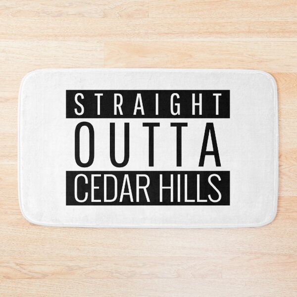 Item preview, Straight Outta Cedar Hills Utah  designed and sold by Teelogic.