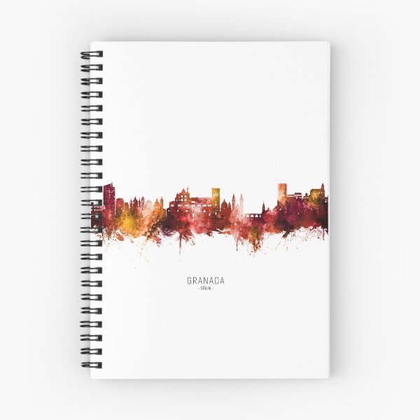 Item preview, Granada Spain Skyline designed and sold by ArtPrints.