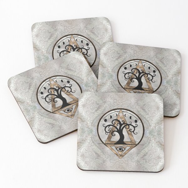 Item preview, Golden Spiral  Tree - Sacred Geometry designed and sold by k9printart.