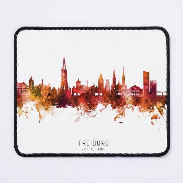 Item preview, Freiburg Germany Skyline designed and sold by ArtPrints.