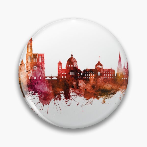 Item preview, Strasbourg France Skyline designed and sold by ArtPrints.