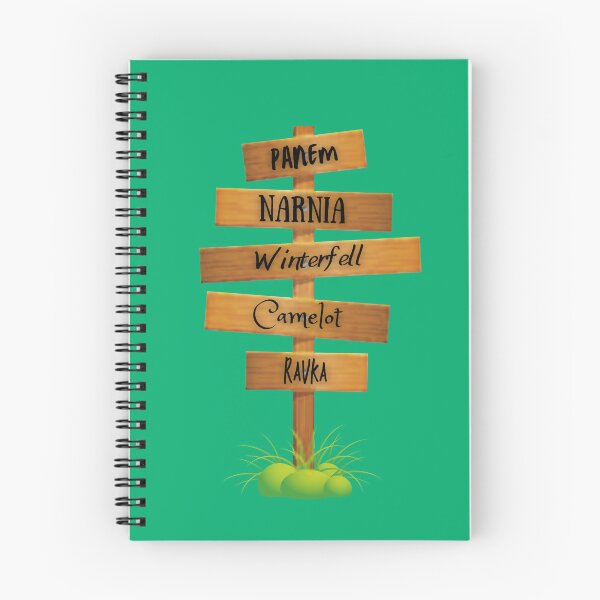 Item preview, Fictional places from books designed and sold by MadTeaDesign.