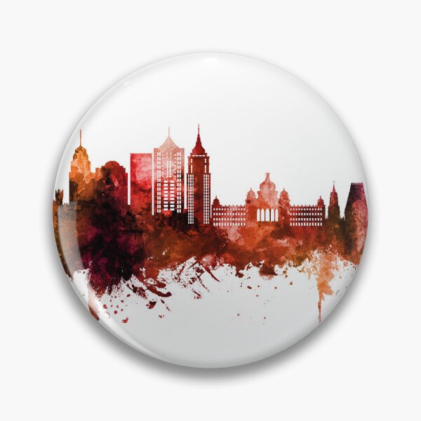 Aperçu de l'œuvre Bengaluru Skyline India Bangalore créée et vendue par ArtPrints.
