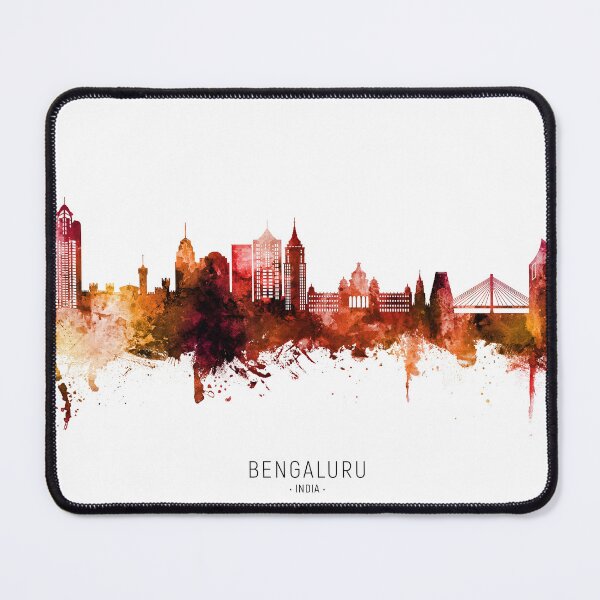 Item preview, Bengaluru Skyline India Bangalore designed and sold by ArtPrints.