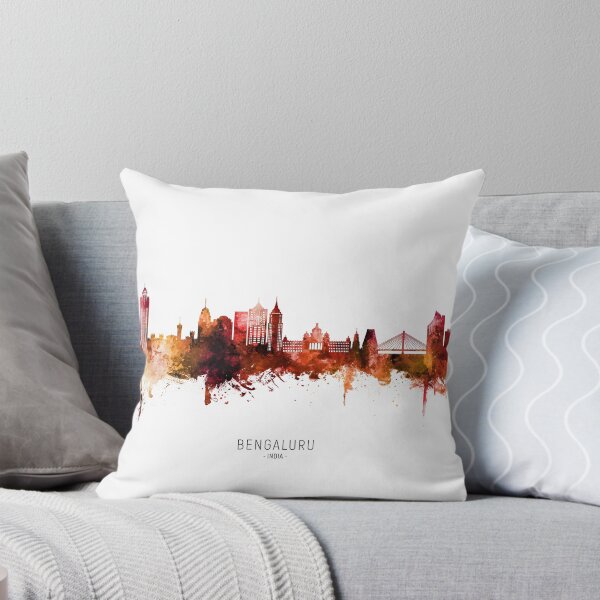 Item preview, Bengaluru Skyline India Bangalore designed and sold by ArtPrints.