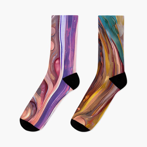 Item preview, Abstract Art design various colors designed and sold by ReachForArt.