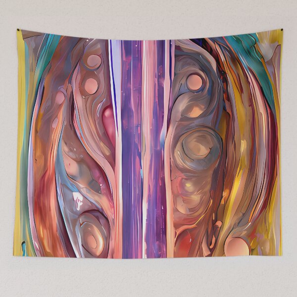 Item preview, Abstract Art design various colors designed and sold by ReachForArt.