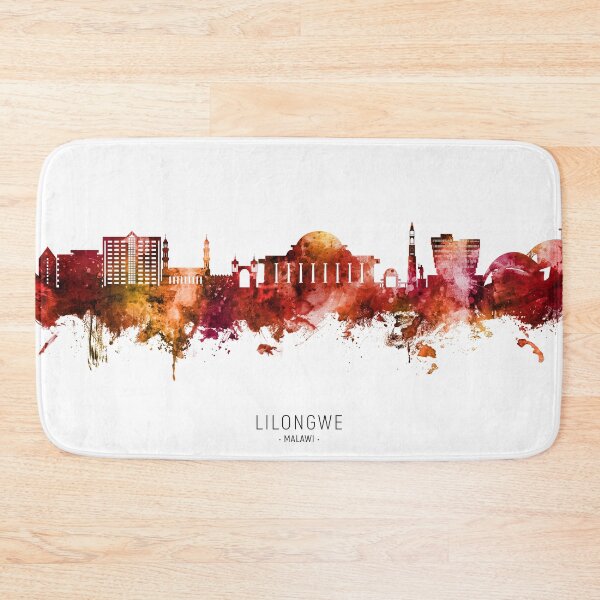 Item preview, Lilongwe Malawi Skyline designed and sold by ArtPrints.