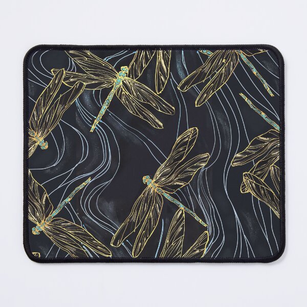 Item preview, Gold Dragonflies Vintage designed and sold by SweetThreads79.