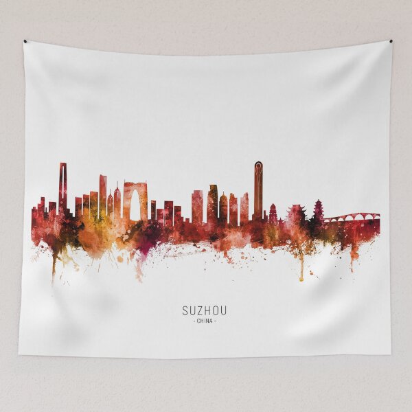 Item preview, Suzhou China Skyline designed and sold by ArtPrints.