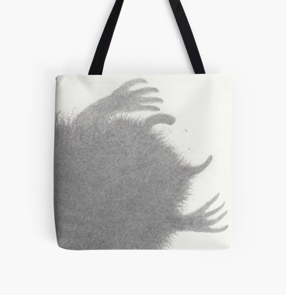 The Monster Stared at Raymund All Over Print Tote Bag