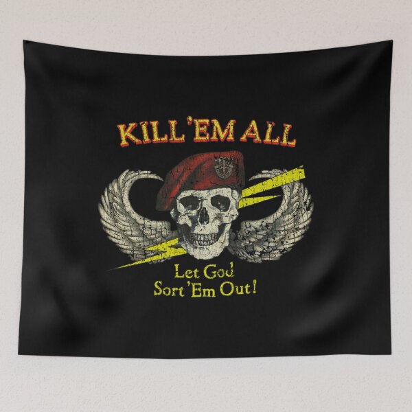 Item preview, Special Forces Kill 'Em All 1986  designed and sold by Larryson583.