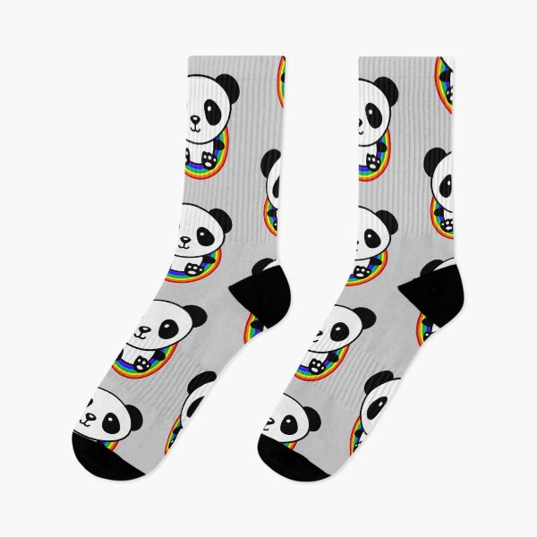 Item preview, My classic rainbow panda drawing  designed and sold by Blondiabshop.