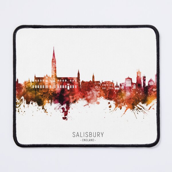 Item preview, Salisbury England Skyline designed and sold by ArtPrints.