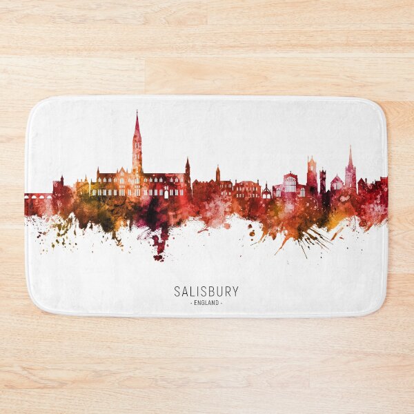 Item preview, Salisbury England Skyline designed and sold by ArtPrints.
