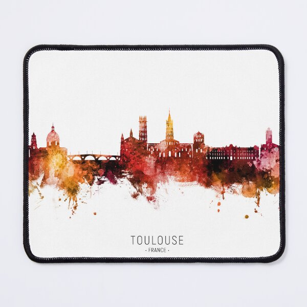 Item preview, Toulouse France Skyline designed and sold by ArtPrints.