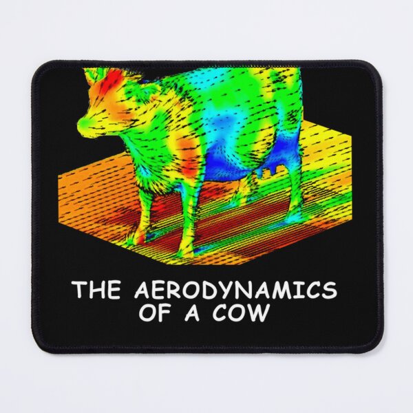 Item preview, The Aerodynamics of a Cow Essential designed and sold by NancyGarner.