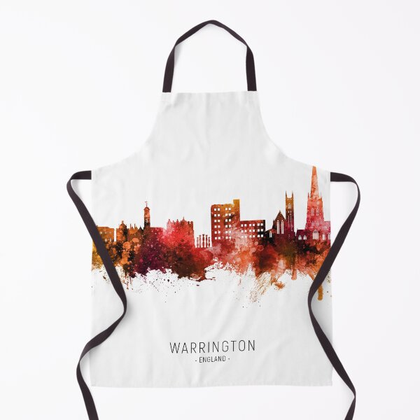 Item preview, Warrington England Skyline designed and sold by ArtPrints.