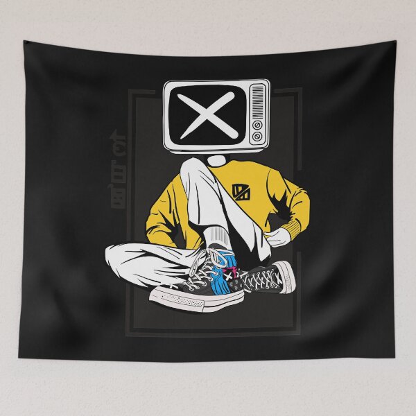 Item preview, TV Head Allstar Converse Essential T-Shirt designed and sold by Nathaoder.