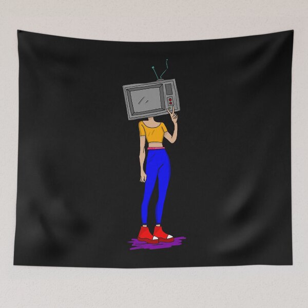 Item preview, TV head Classic T-Shirt designed and sold by Nathaoder.