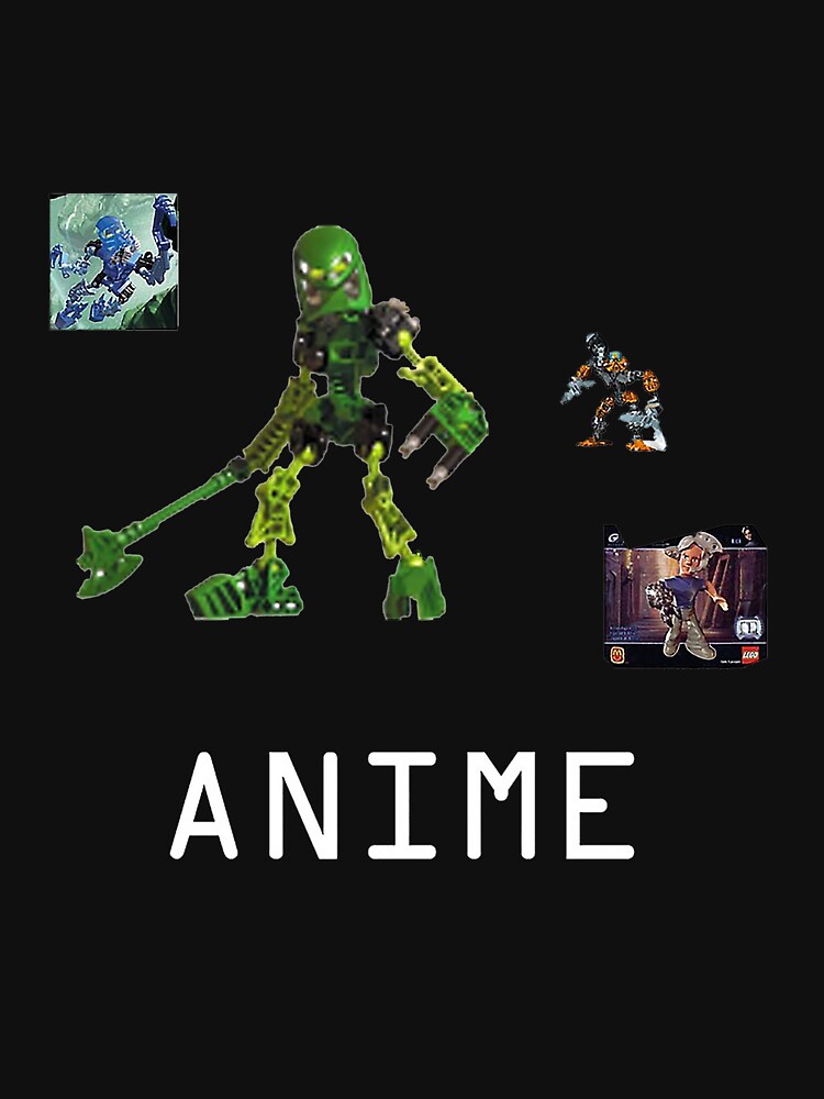 AI generated images of Bionicle in the style of cyberpunk anime :  r/bioniclelego