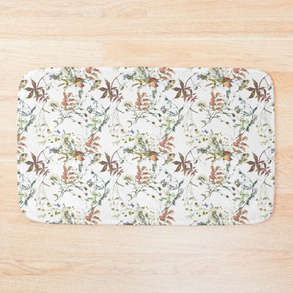 Item preview, Fall Herbal Botanical Bouquet Pattern designed and sold by WildAliceArt.