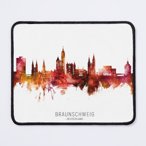 Item preview, Braunschweig Germany Skyline designed and sold by ArtPrints.