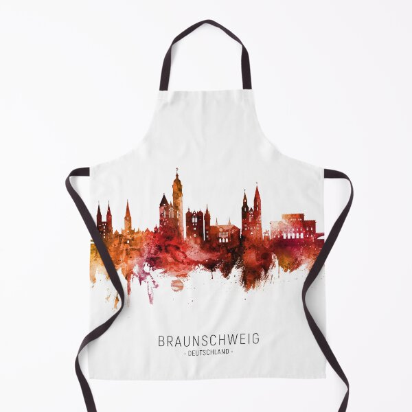 Item preview, Braunschweig Germany Skyline designed and sold by ArtPrints.