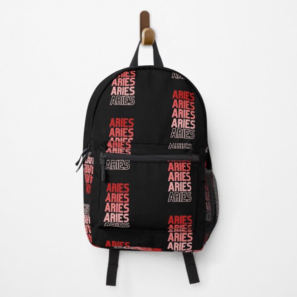 Item preview, Red Gradient Aries Zodiac Sign designed and sold by Hellofriendco.