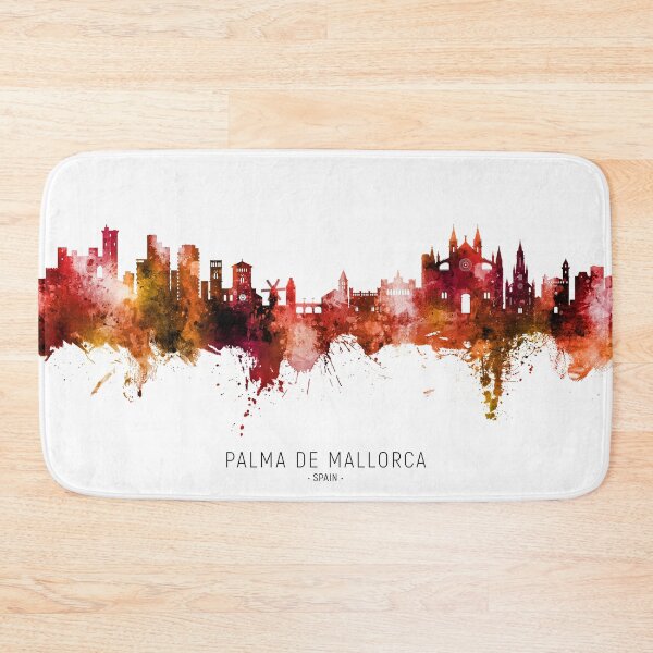Item preview, Palma de Mallorca Spain Skyline designed and sold by ArtPrints.