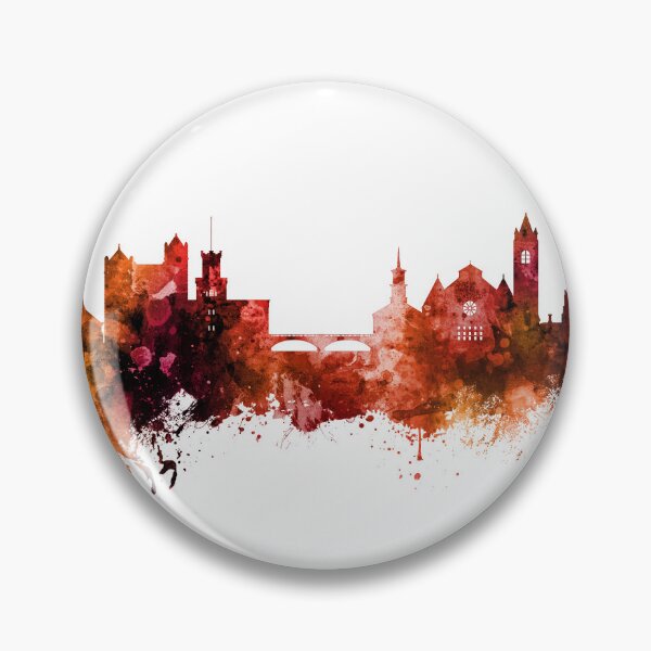 Item preview, Nashua New Hampshire Skyline designed and sold by ArtPrints.