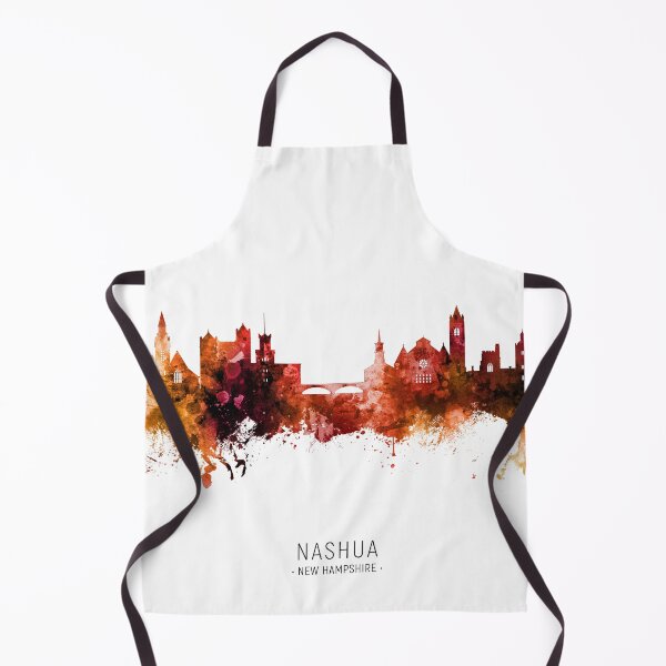 Item preview, Nashua New Hampshire Skyline designed and sold by ArtPrints.