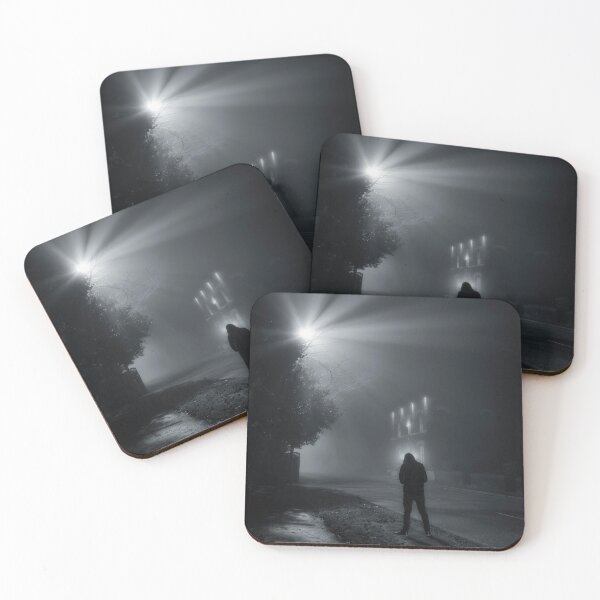 Item preview, Anonymous Man In Silhouette on a foggy night designed and sold by Shafiq Khan.