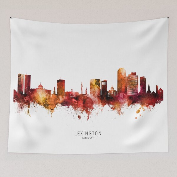 Item preview, Lexington Kentucky Skyline designed and sold by ArtPrints.