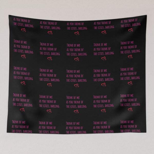 Item preview, Think of me as you think of the cities darling designed and sold by kerimbayram.