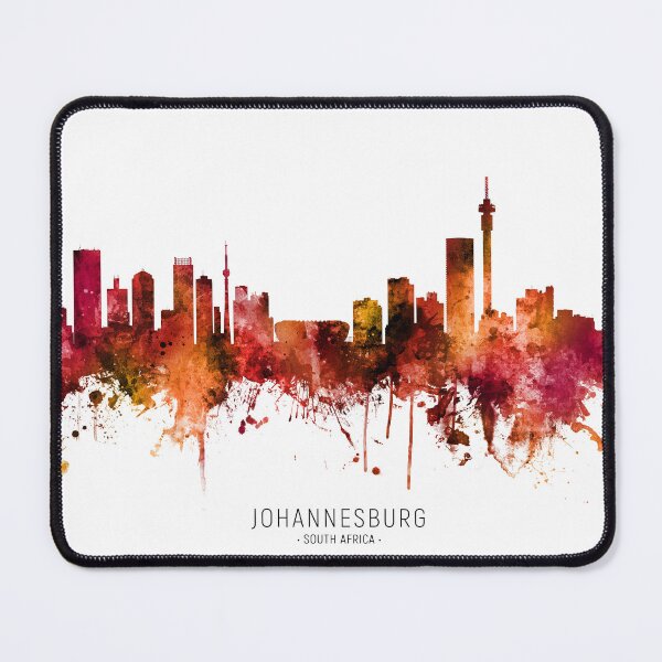 Item preview, Johannesburg South Africa Skyline designed and sold by ArtPrints.