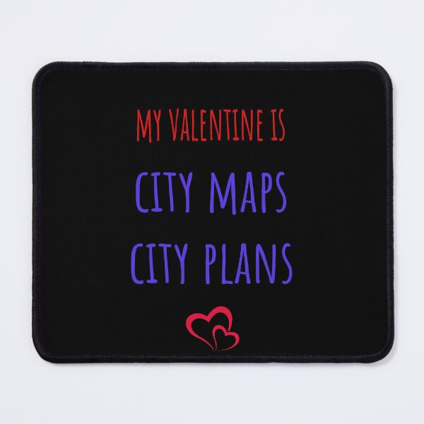Item preview, My valentine is City maps City plans designed and sold by kerimbayram.