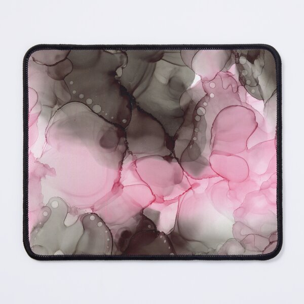 Item preview, Alcohol Inks - Pink and Black designed and sold by artbylisanadine.
