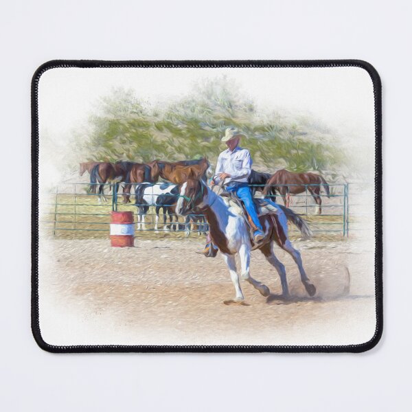 Item preview, Ranch Rider Digital Art Painting designed and sold by WLHmedia.com .