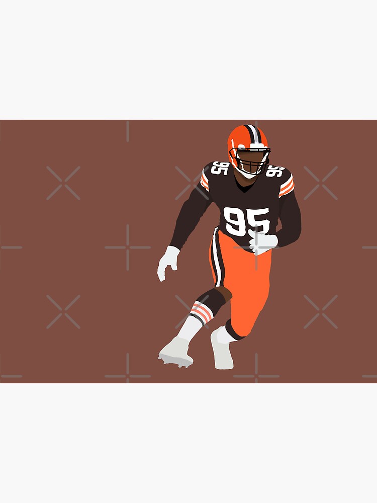 Myles Garrett Canvas Print Cleveland Browns Wall Art 