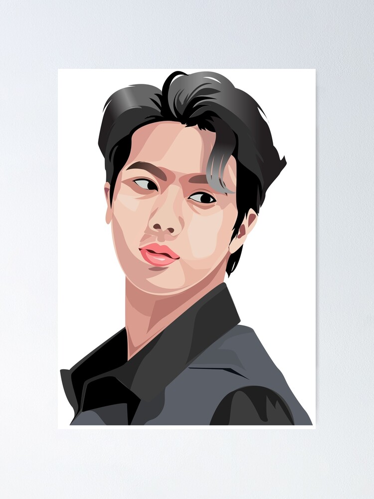 Jin / Kim Seok Jin - BTS Poster for Sale by BaoziHerena