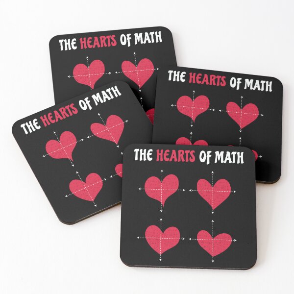 Item preview, The Hearts Of Math Valentine's Day Math designed and sold by MooonTees.