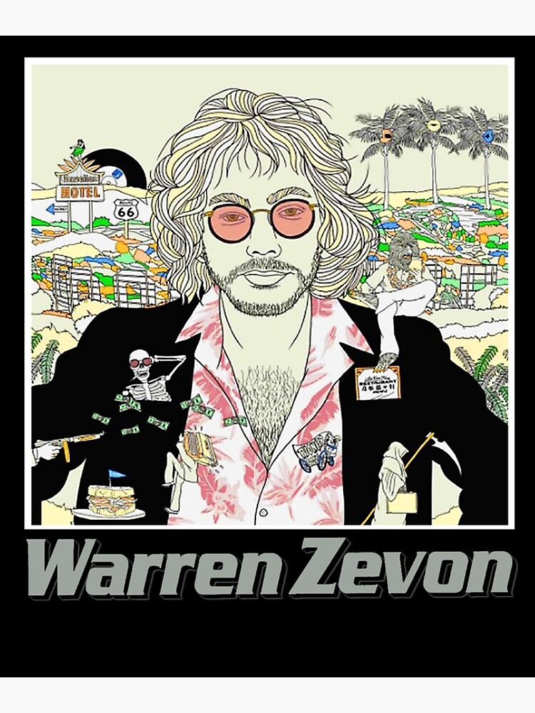 "Warren Zevon graphic lovely" Poster for Sale by Almeida1670 Redbubble