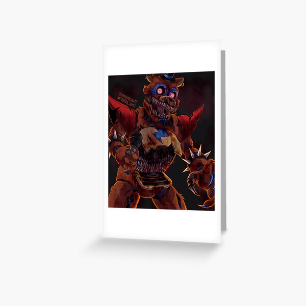 Withered foxy five nights at freddys 2 Greeting Card for Sale by  teraMerchShop