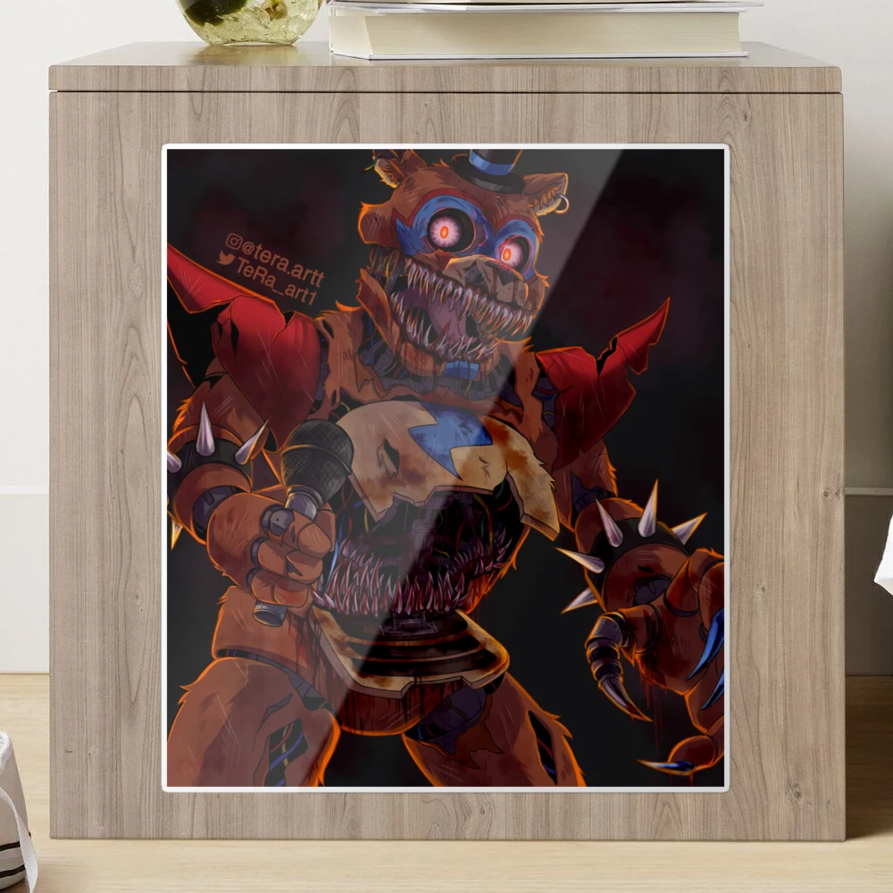 Withered foxy five nights at freddys 2 Poster for Sale by teraMerchShop