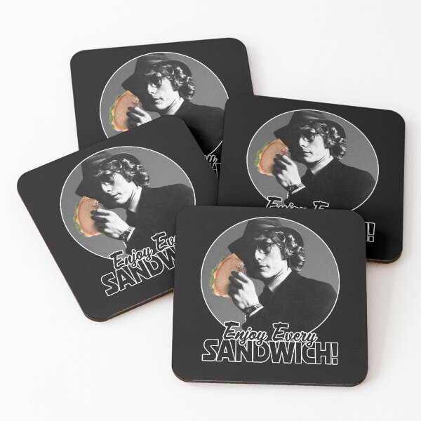 Item preview, Enjoy every sandwich poster rock music designed and sold by Almeida1670.