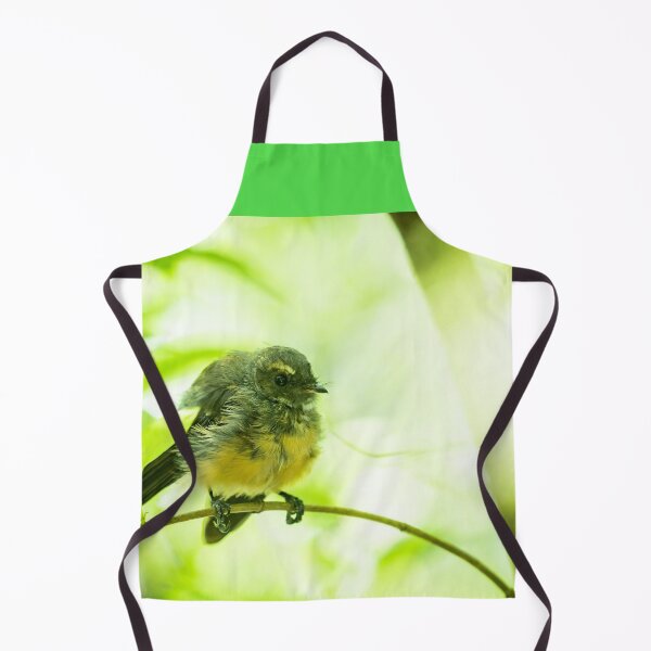 Item preview, New Zealand fantail in tree with defocussed leaves and branches. designed and sold by Brian Scantlebury.